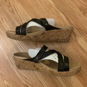 Crocs Strappy Wedges
